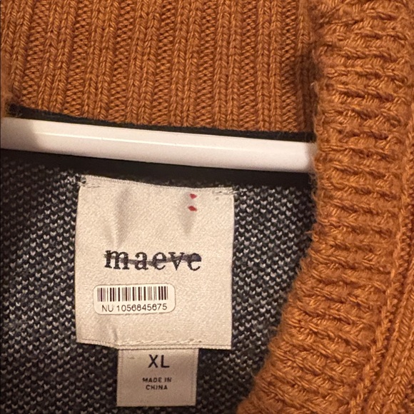 Anthropologie maeve cape cardigan sweater size xl - Picture 7 of 9